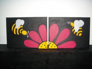 Voir le détail de cette oeuvre: abeilles